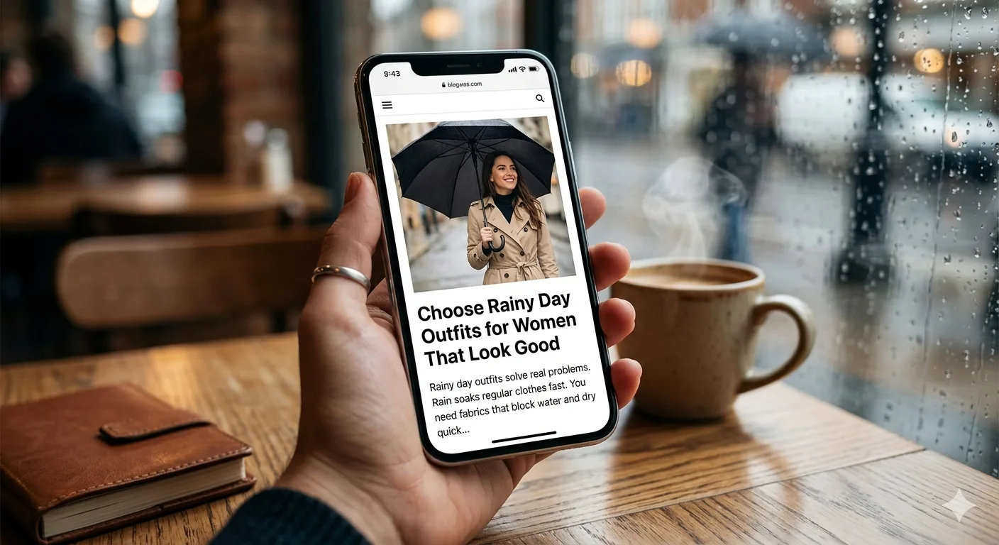 Choose Rainy Day Outfits for Women That Look Good