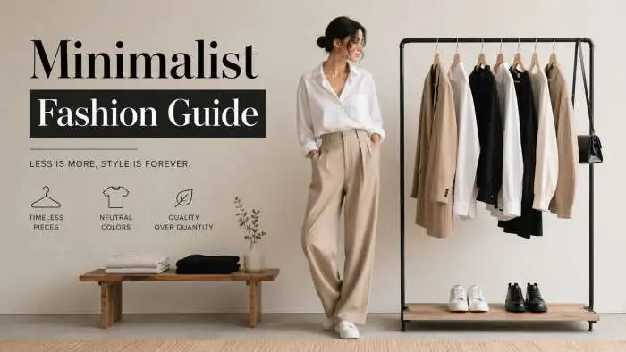 Minimalist Fashion Guide: Look Stylish With Fewer Clothes